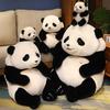 25-50cm Adorable Base Simulation Lifelike Giant Panda FuBao Plush Toys Kawaii Stuffed Animals Soft Bears Baby Appease Doll Gifts