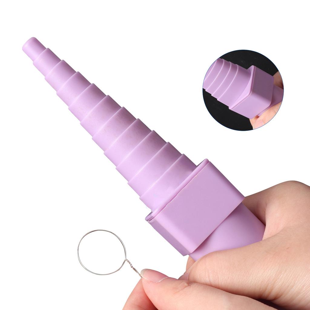 6 Stück/Set Drahtwickelturm DIY Papierquilling Zeichenwerkzeug DIY Handgemachtes Formzubehör für Zuhause, Wohnheim und Schule