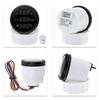 52MM 3 IN 1 Gauge Sensor Oil Pressure Gauge Gauge Oil Pressure For Boat Car ATV Accurate