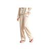 Anta Good Things Happen Knitted Comfortable Loose Casual Pants Women bottoms Corn-White 162518313-1