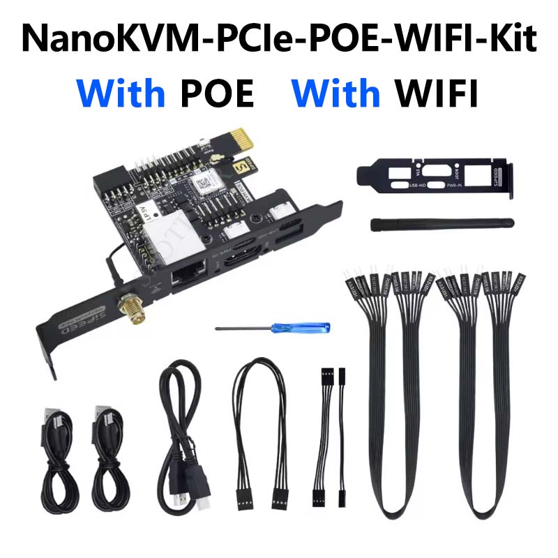Sipeed NanoKVM Series NanoKVM-USB NanoKVM-PCIe NanoKVM-FULL Version Option