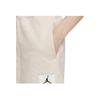 Jordan Logo Label Solid Color Knitted Loose Casual Sports Drawstring Shorts Women Shorts Light-Khaki DM3243-113