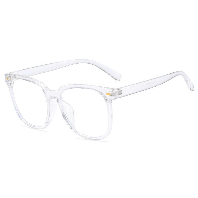 New Large Frame Anti-Blue Light Prescription Glasses - Korean Style for Men & Women, European & American Fashion, Internet Celebrity Trend