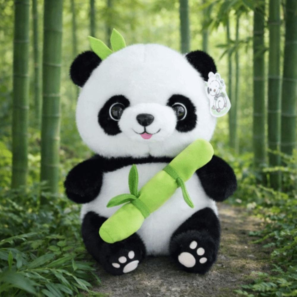 Soft Stuffed Kawaii Panda 25cm Size Bear Doll Doll Toy Plush Toy  Christmas Gifts