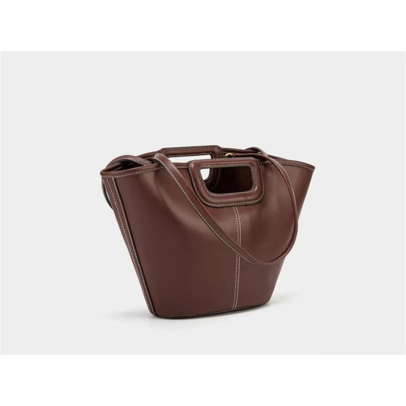 

Z s Women s Bag Cross-border Large-capacity Tote 2025 New Multi-functional Single-shoulder Knitted Decorative Bucket 33x9.5xx22 вино красного