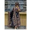 Women Bollywood Printed Cotton Anarkali Kurta Pant Dupatta Set Indian Designer Top Tunic Salwar Suit