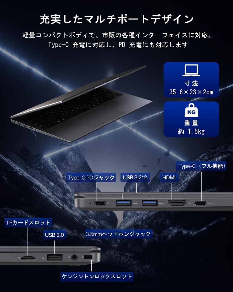 IPS LCD Laptop with Office 2024 Silent 6500Y Processor to 12GB 256GB Japanese Camera USB HDMI Full HD Business Laptop 14-inch Pre-installed, Design,