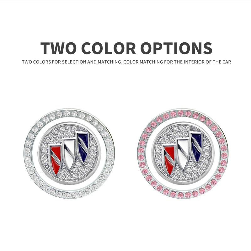 Car One-Click Engine Start Stop Switch Button Cover Ignition Button Sticker For Buick Century Excelle XT LaCrosse Encore Envista