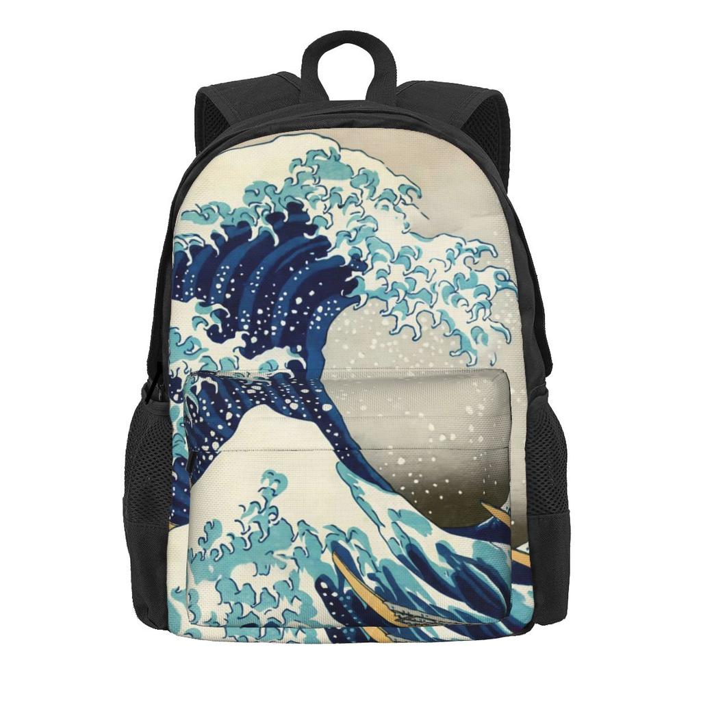 Oil Painting Everyday Backpack Flowers Print Daily Knapsacks Women Men Style Learner Bags Custom Cushy Rucksack