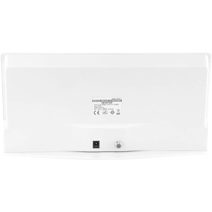 Telestar Antenna 9 LTE Intérieur 45dB Antenne TV - Antennes TV (Intérieur, Blanc, 45 DB, UHF, UKW, VHF, 75 Ohm, DVB-T,DVB-T