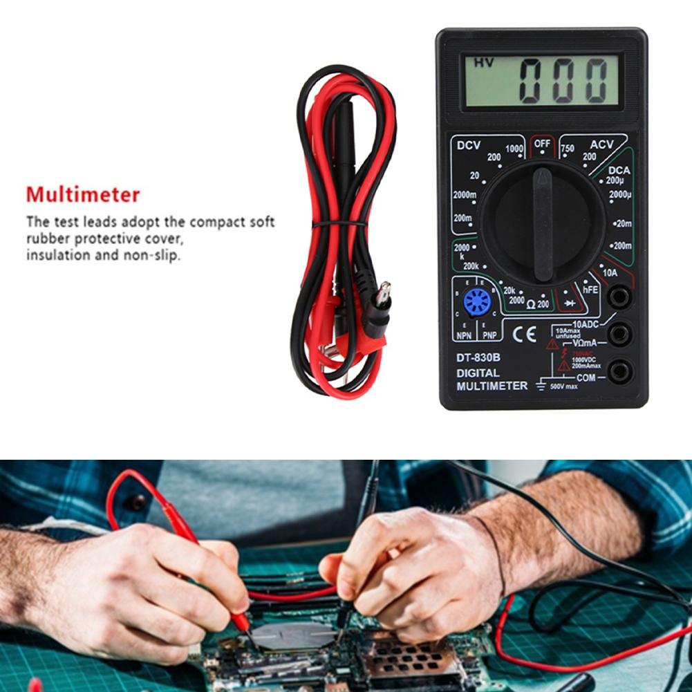 1pc DT830B Electrical Voltmeter Ammeter Multimeter Electrical Tester Circuit Tester For Household Appliances