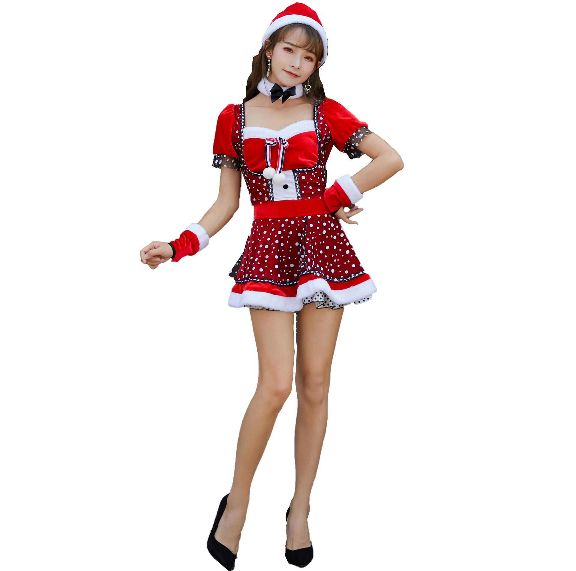 

A dropshipping cosplay versatile cute sexy Christmas outfit, women s Christmas outfit M