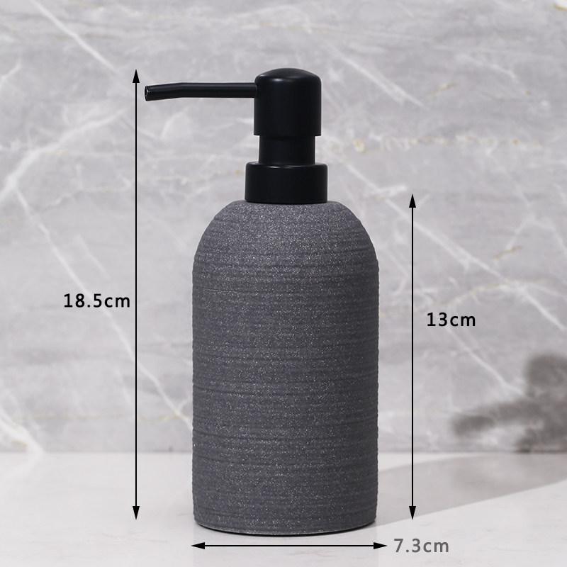 Soap Dispenser Nordic Style Pressed Hand Sanitizer Bottle Creative Hotel Homestay Shampoo and Shower Gel Dispenser Bottle
