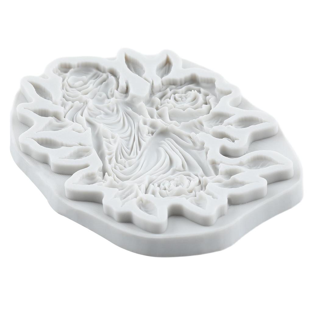 Rose Mädchen Silikonform Blume Fee Fondantformen Kuchen Dekorationswerkzeuge Cupcake Topper Süßigkeiten Zuckerhandwerk Gum Paste Polymer Clay