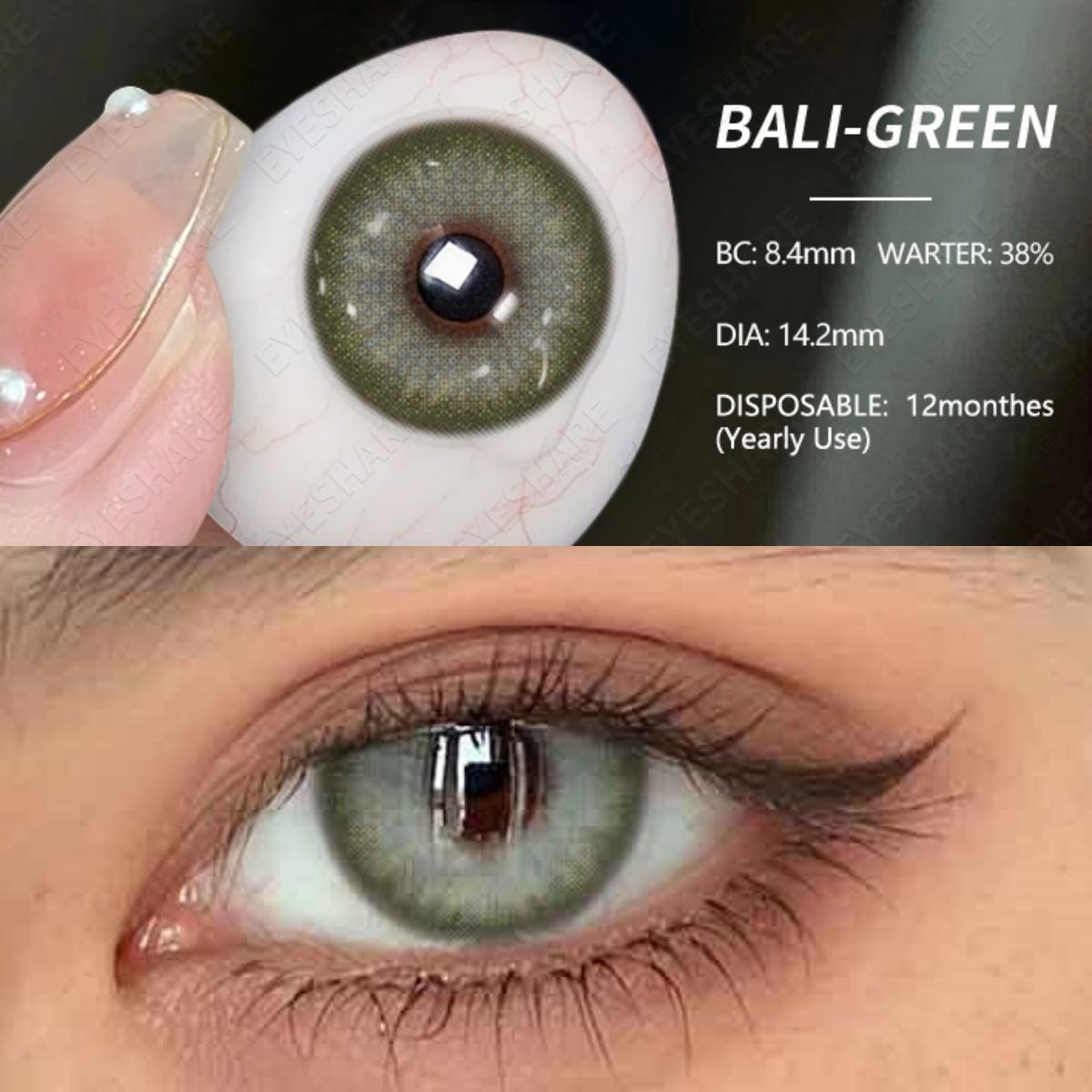 

EYESHARE Цветные контактные линзы Модные синие мягкие линзы 2 шт. Коричневые натуральные изысканные линзы Зеленые контактные линзы Серые линзы