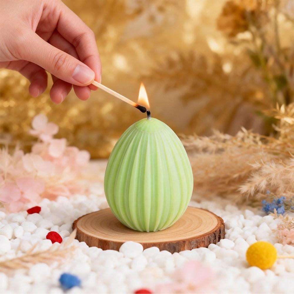 Striped Pattern Silicone Candle Mold Handmade Craft Epoxy Resin Mold  Craft Making