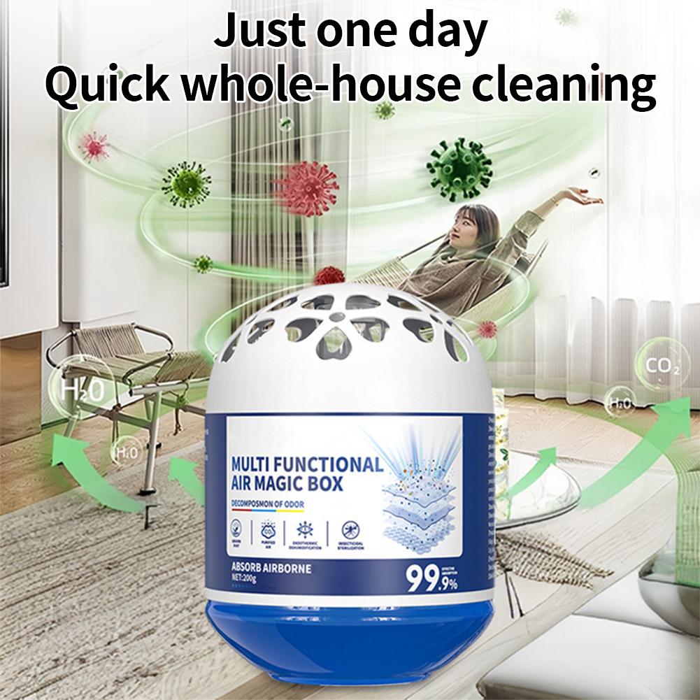 Plant Dust Removal Gel Film Type Super Suction Dust Magic Box Automatic Household Dust Cleaner Air Purification Dust Remover