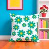 Spring And Summer Floral Cushion Cover Soft Plush Throw Pillow Cover | Double-Sided Cushion Case | Sofa Bedroom Home Decor