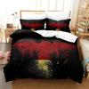 Stampa 3D Bandiera tedesca Set Biancheria da Letto Singolo Piazza e Mezza Matrimoniale Queen King Size Set Letto Adulto Bambino Camera da Letto Set Copripiumino