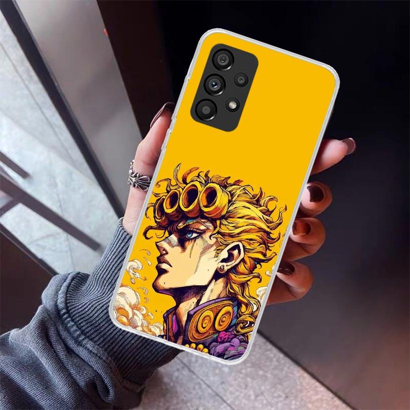 

JoJo Adventure Giorno Giovanna Phone Case For Samsung Galaxy A17 A57 A37 A16 A26 A36 A56 A15 A25 A35 A55 A14 A13 A54 A53 A34 A24 Samsung A24