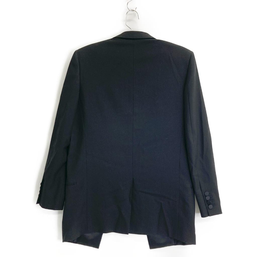 SAINT LAURENT PARIS Black 515222 Taxi Seat Jacket Jacket F34 blackUsed