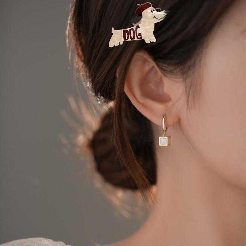 Unique Kitten Shaped Large Hair Claw Clip Ponytail Claw Kitten Hair Holder Barrettes Hair Adornment Hair Ornaments