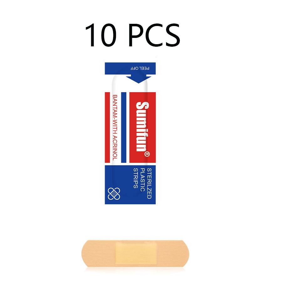 Sumifun 10/20/50 PCS Wound Deal Band Aids Breathable Wound Care Dressings Stop Bleeding Patch Home Essential