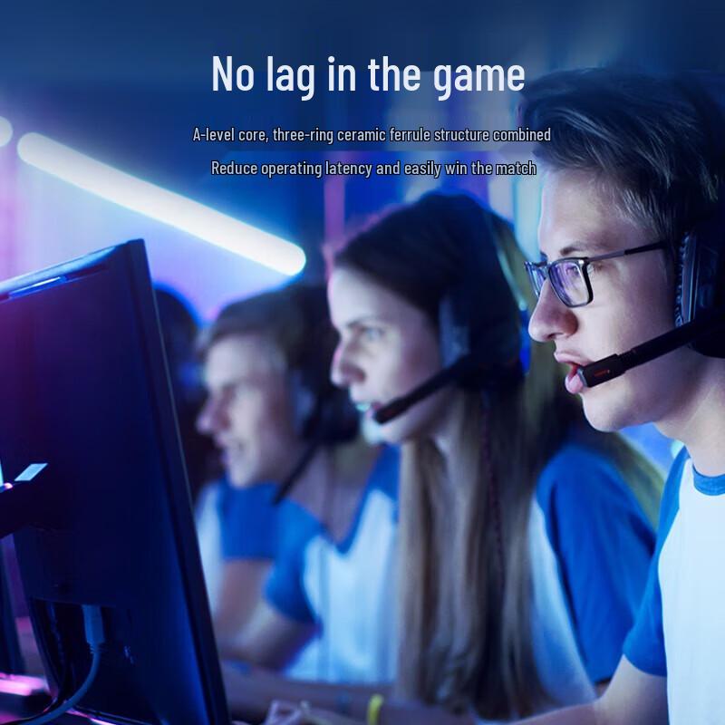 SAMZHE Armored SC-LC Single Mode Fiber Optic Patch Cable