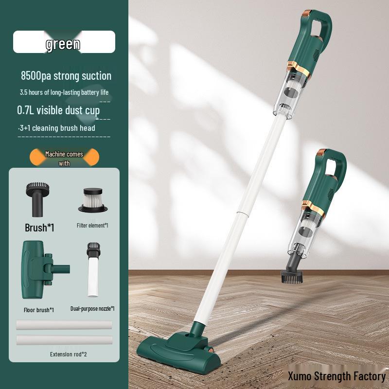 Compact High-Suction Wireless Handheld Vacuum Cleaner – 3-in-1 Portable for Home and Bedding