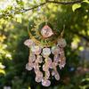 Boho Sun Moon Crystal Suncatcher, Hanging Garden Suncatchers, Sun Crystal Decoration for Window & Garden, Decorative Hanging Ornament