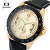 Top Brand New Men's Mechanical Watch Fashion Business Back Through Automatic Mechanical Waterproof Luminous Wrist Watch