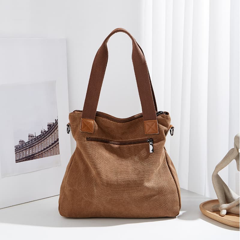 New Fashion Canvas Large Capacity Women's Bag Shoulder Bag