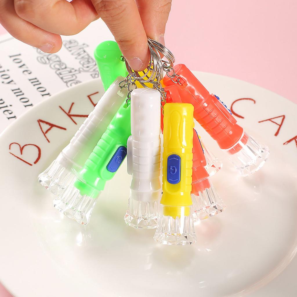 12Pcs Mini Children LED Flashlight Lamp Toy for Kids Birthday Party Favors Pinata Fillers Goodie Bag Gift