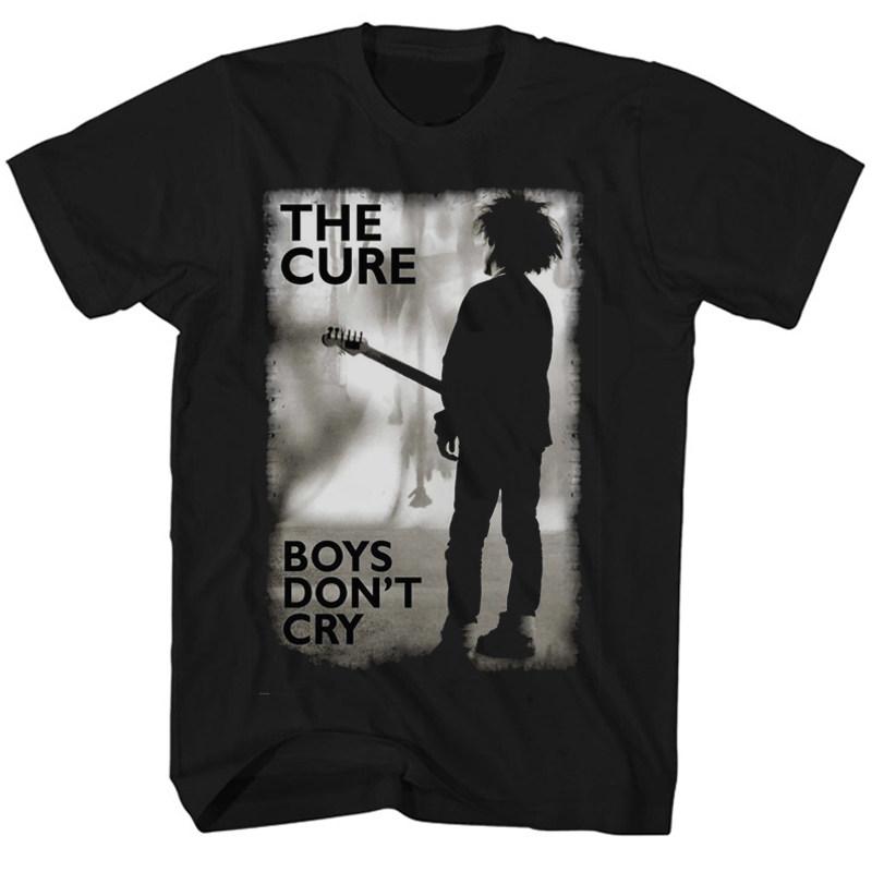 

THE CURE Rock Therapy Band Boys Dont Cry Casual TShirt Mens and Womens Luxury Brand Top S