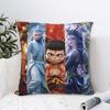 Nezha Birth Of The Demon Child Pillow Cases Ne Zha Cartoon Movie Cushion Covers Zippered Decor Pillowcover For Seat 40X40Cm