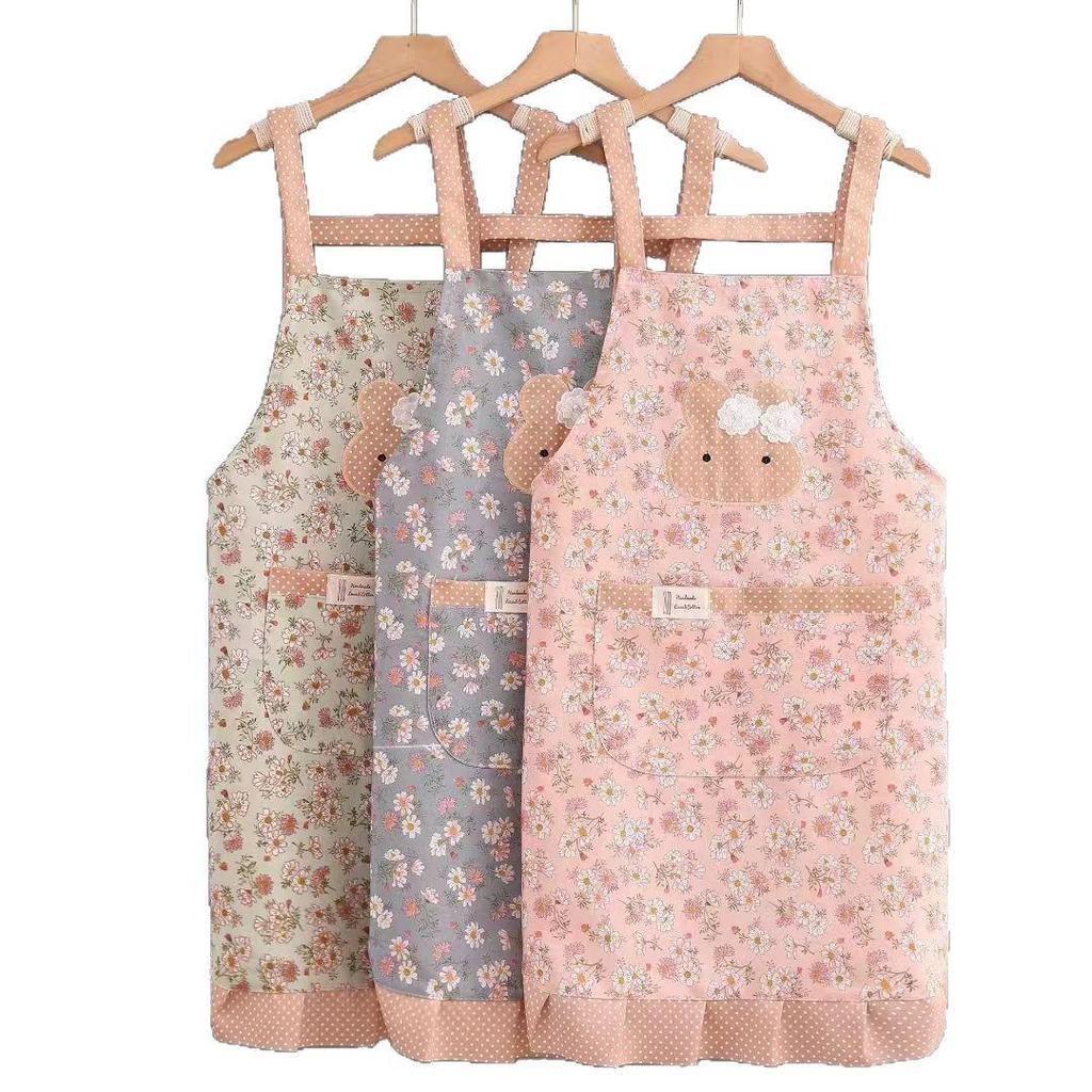 TikTok Bestseller: New Breathable, Wear-Resistant Canvas Apron In Princess Style