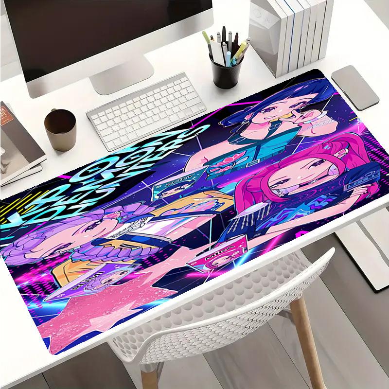 Kpop Hunter4 Podložka pod myš - Protiskluzová gumová základna, Hladký povrch pro práci, Hraní her, Kancelářské a domácí použití, Stolní podložka pod myš