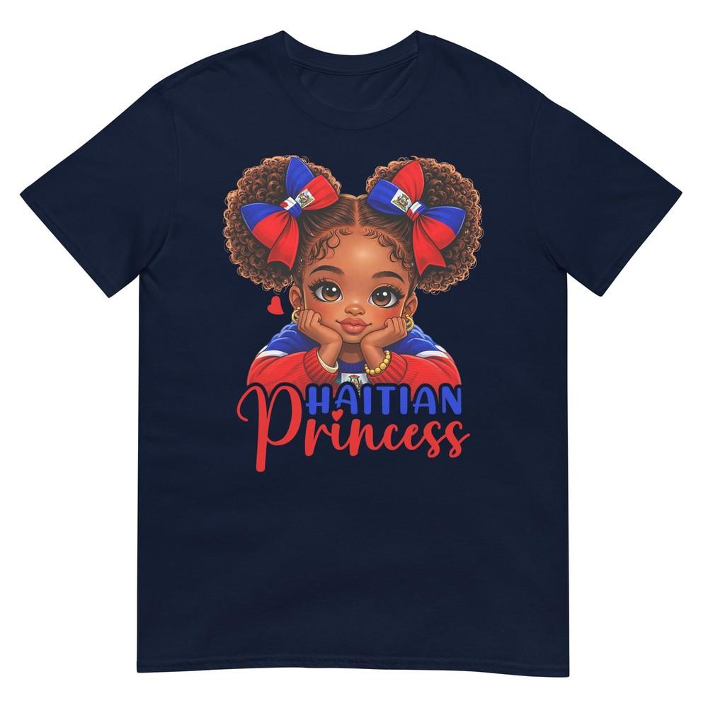 Haitian Princess Haiti Flag Pride Melanin Girls Kids Toddler TShirt S