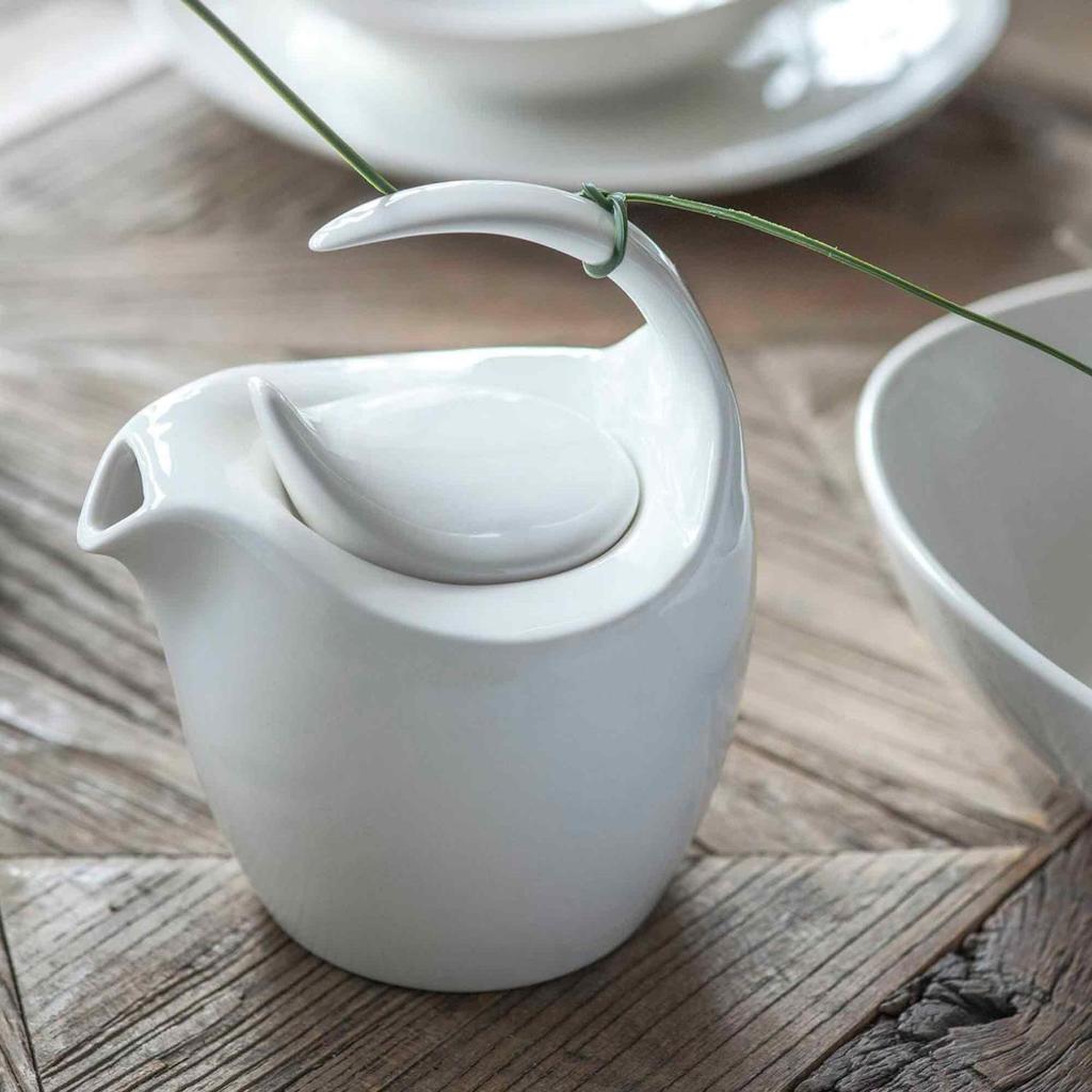 Porcelain Mug , Large, for Coffee and Tea, DUKA Time