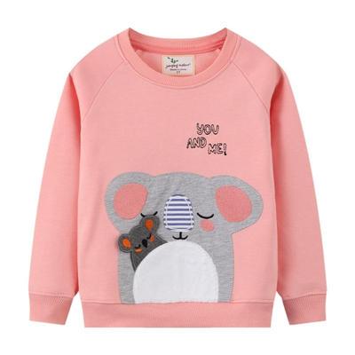 Nuovo Arrivo Primavera: Felpe con Cappuccio Rotondo e Maniche Lunghe a Cartoni Animati per Bambina - Moda Stile Europeo e Americano