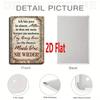 Metal Wall Art Poster Inspirational German Quote Decor