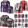 Women Men Ugly Christmas Sweater Xmas Jumper T Shirt Pullover Hoodies Stylish Festive Top