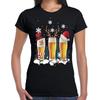 Christmas Beer Party | Merry Christmas | Funny Santa Gift Women Xmas Tshirt Joke