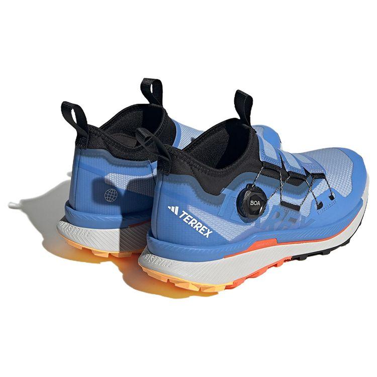 Adidas Terrex Agravic Pro Trail Blue Dawn Impact Orange Men Sneakers Blue-Fusion HR1079