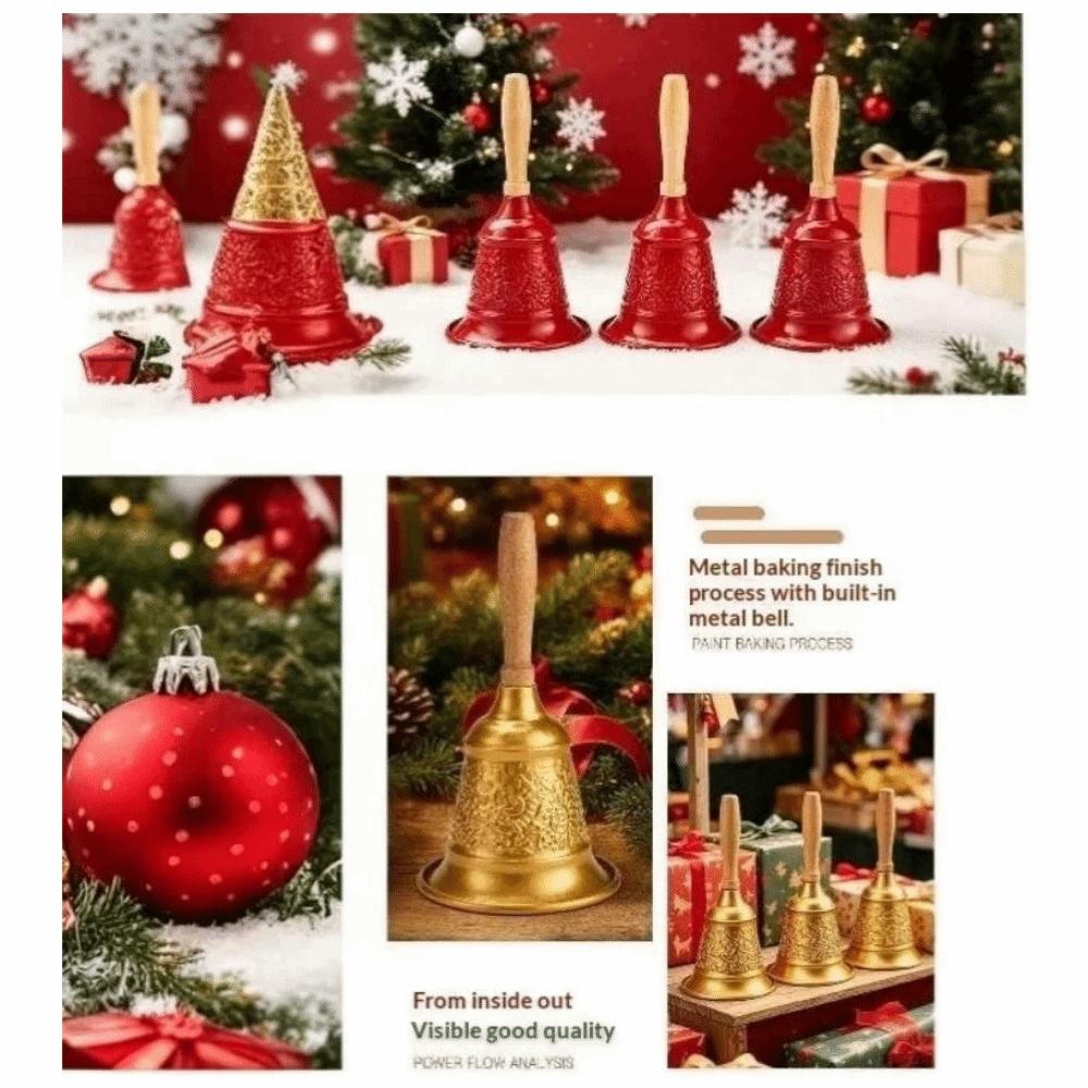 Scrivania ad Operazione Manuale Campanella di Natale Campanella Creativa a Manovella Decorazione Festiva