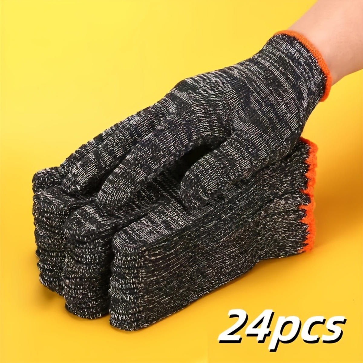 

Quality Nylon Work Gloves Wear Resistant for Woodworking Gardening Outdoor Camping Climbing Fishing Non-slip Mittens one size
