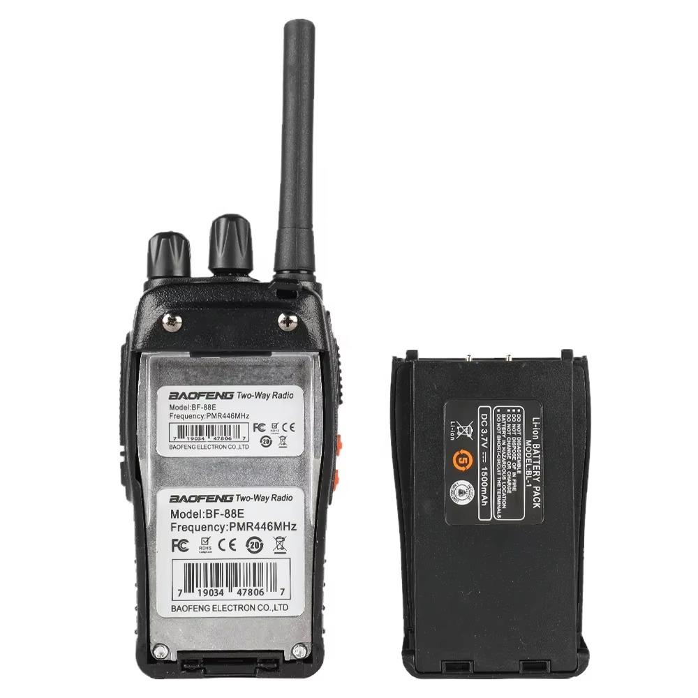 Manufactor Original Baofeng 2 4 6 Pack BF - 88E 5W  Walkie-Talkie  long-distance communication ultra-long standby  road trip