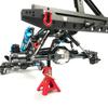 Metal 313mm Wheelbase Chassis Frame with Prefixal Single / 2-Speed Transmission for 1/10 RC Crawler Car Axial SCX10 90046
