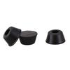 ABWR-40 Pcs 21Mm X 10Mm Conical Recessed Rubber Feet Bumpers Pads Black