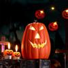 Reusable Pumpkin Led Lamp Plastic Pumpkin Floor Lamp Halloween Pumpkin Lantern  Friends